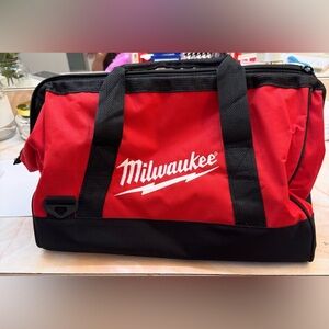 Milwaukee Red and Black tool bag  new no tag